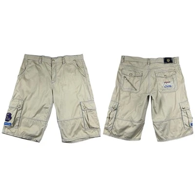 Pantalones Cortos Carga Coogi Para Hombres Talla 42x17 Sueltos Hip Hop Bordados Años 90 Ropa de Calle Biggie Foto 1 de 4