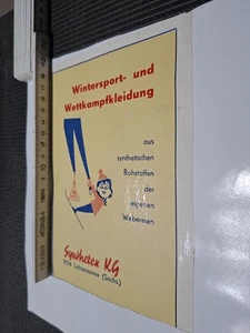 DDR Reklame Werbung  Synthetex KG - Bild 1 von 3