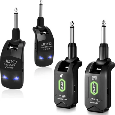 JOYO 5.8GHz Wireless Guitar System Transmitter Receiver 4 Channels Rechargeable - Image 1 of 4