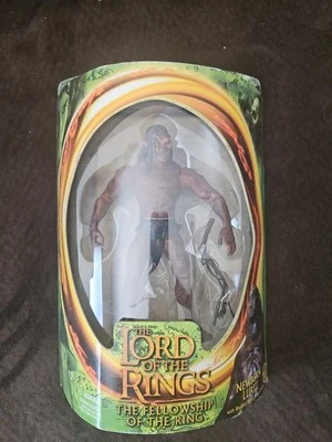 Figura de acción 2001 El Señor de los Anillos The Fellowship recién nacido Lurtz nueva en paquete Foto 1 de 4