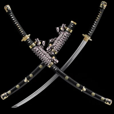 Real Tachi T10 Katana Battle Ready Sharp Large Radian Japanese Samurai Sword - Image 1 of 4