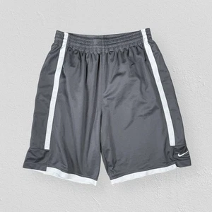 Vintage Nike Grey Gym Basketball Shorts Dri-Fit Mens Medium - Picture 1 of 5