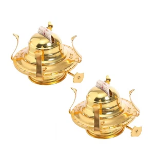 2Pcs Oil Lamp Burner for Lamps Oil Lamp Replacement Oil Lamps Parts with7575 - Imagen 1 de 8