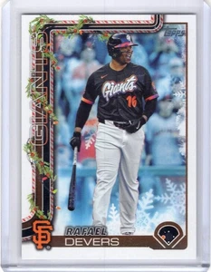 RAFAEL DEVERS 2025 Topps Holiday #H190 - GIANTS - Picture 1 of 1