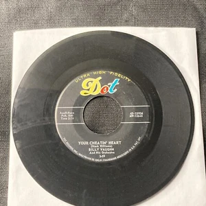 Billy Vaughn: Your Cheatin' Heart / Lights Out, 45 RPM - Picture 1 of 7