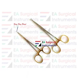 No Scalpel Vasectomy Set Fine Point Forceps & Ring Forceps Urology German Steel - Picture 1 of 4