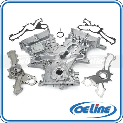 Cubierta de distribución de bomba de agua de aceite para 06-18 Lexus ES350 Toyota Avalon Camry 3,5 L Foto 1 de 4