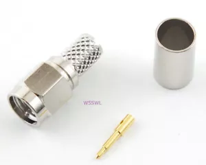 Engarce conector coaxial macho SMA RG-8X LMR-240 - vendedor de radioaficionados de EE. UU. - Imagen 1 de 1