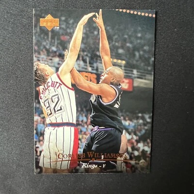 1995-96 Upper Deck Corliss Williamson #303 Rookie RC *2 - Image 1 of 2