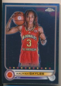 #90 AALIYAH GAYLES 2022 Topps Chrome McDonald's All-American RC USC