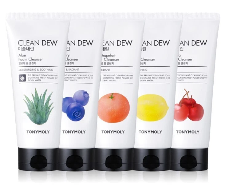 [TONYMOLY] Clean Dew Foam Cleanser 180ml / 6.08 fl. oz. Brightening Moisturizing - Image 1 of 1