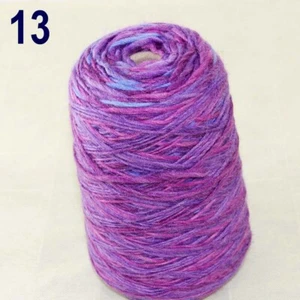 Sale New Colorful 1Cone 500g Woolen Blankets Hand Knitting Crochet Yarn 13 - Picture 1 of 12