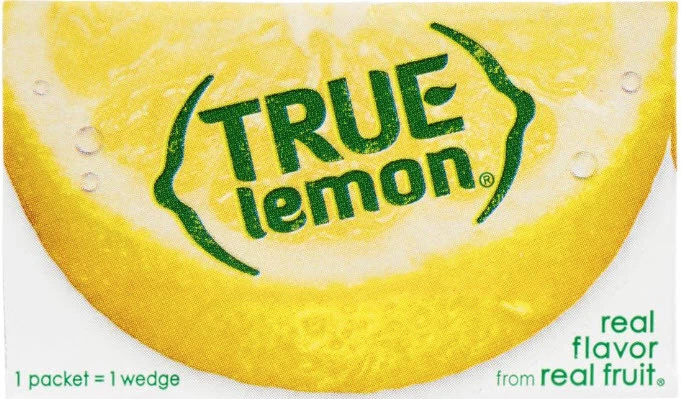 True Lemon Crystallized Lemon - 100 Bulk Pcks   -   FREE SHIPPING - Image 1 of 1