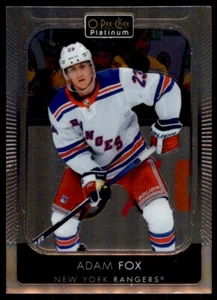 2021-22 Upper Deck O-Pee-Chee Platinum Adam Fox New York Rangers #20 Near Mint - Picture 1 of 2