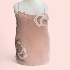 Joseph Y2K Feminine Artsy Romantic Luxury Silk Camisole Large Chest 36 inch - Picture 1 of 2
