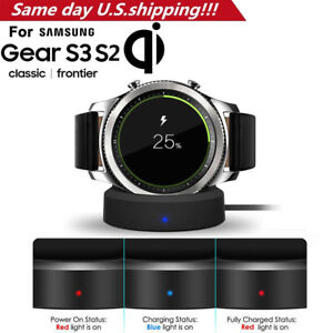  Wireless Charging Dock Cradle Charger For Samsung Gear S2/S3 Smartwatch