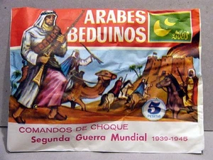 MONTAPLEX Sobre Grupos de Combate ARABES BEDUINOS 2ª GM soldaditos 70's airfix - Bild 1 von 2