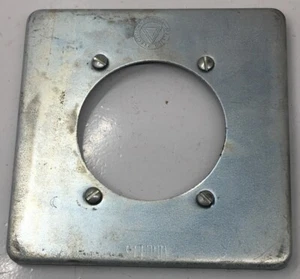 FSK-2R-M APPLETON PLANO 2 15/32 PULGADAS DIÁMETRO RECEPTÁCULO 1 BANDA ESTAMPADO ACERO ZINC - Imagen 1 de 3