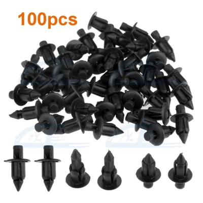 100x Carenado ATV Guardabarros Clip Remache Para 6mm Agujero Norton Triumphand Indian Polaris Foto 1 de 4