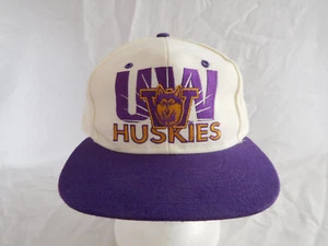 Vintage University Washington Huskies UW Baseball Cap Hat Snapback The Signature - Picture 1 of 8