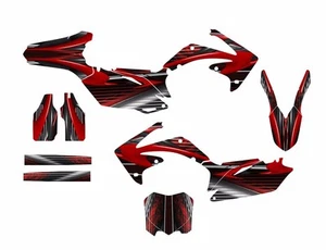 CRF 450R graphics decal kit for 2009 2010 2011 2012 Honda #3333 Red - Bild 1 von 2