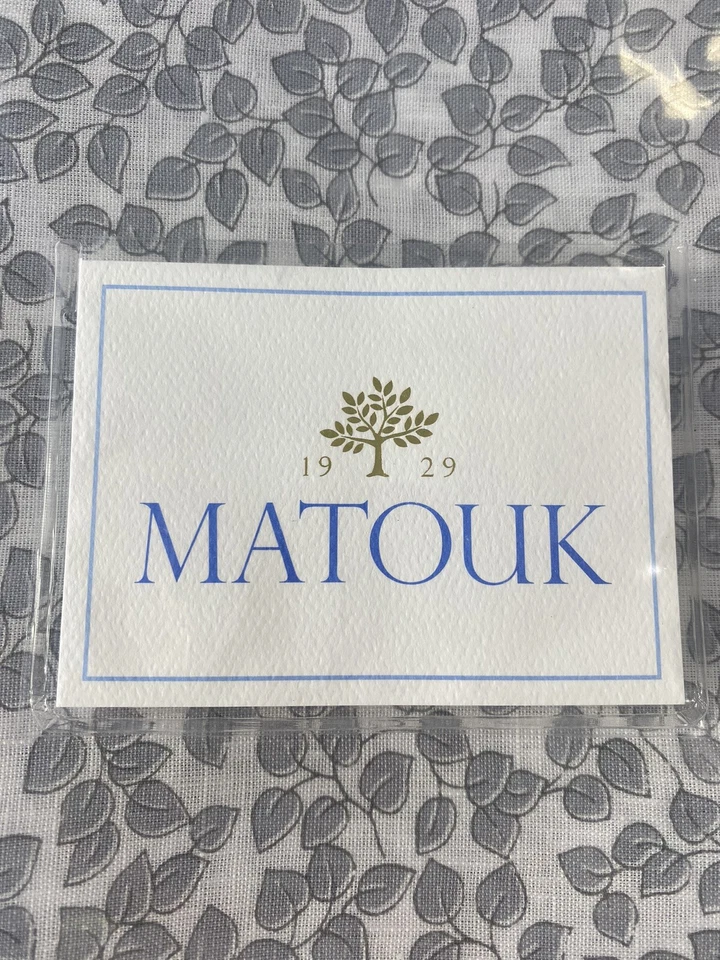 Matouk Italy Set Napkins 4 100 Italian Linen Blue Sea Margot M085 Serviette