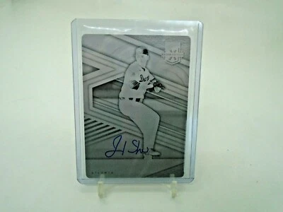2020  ELITE EXTRA EDITION TRUE 1 /1 JARED SHUSTER AUTO PRINTING PLATE BRAVES - Image 1 of 4