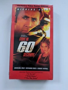 Gone in 60 Seconds (VHS, 2001, Exclusive Video Bonus Edition) - Picture 1 of 2