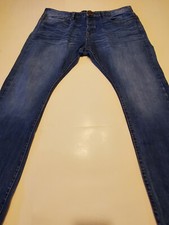 Cult Of Individuality Jeans Mens Rebel Straight 42X34 Blue Designer Denim...