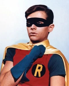 Batman 8x10 Real Photo Burt Ward as Robin from Cult TV Series - Picture 1 of 1