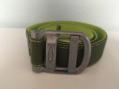 Cinturones Oakley Forest Green Auténticos Unisex Talla 43 Sin Hoja de Afeitar Foto 1 de 4