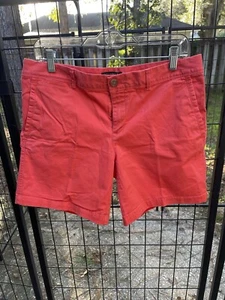 Banana Republic Shorts Women's Size 8 Red - Picture 1 of 7