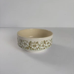 Vintage 70er Jahre Hornsea Keramik Fleur gerade Seite Suppe oder Müslischale - Bild 1 von 4