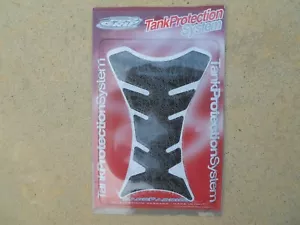 Gas Tank Protection System, by Pro Grip, Black, Carbon Fiber Look, Stick On, New - Picture 1 of 2