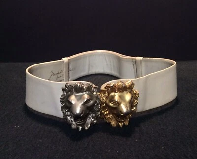Judith Leiber Lion Head Belt - Image 1 of 4