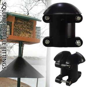 Squirrel Baffle Accessory For Bird Feeder Pole Pole DIY Mounted Buckle K5F8 - Picture 1 of 8