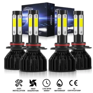 8000K LED Faros Luces Bombillas para Chevy Silverado 1500 2500HD 3500 1999-2006 - Imagen 1 de 13