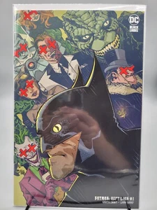 BATMAN REPTILIAN ISSUE #1 HAMNER VARIANT DC BLACK LABEL COMIC BOOK GARTH ENNIS  - Picture 1 of 1
