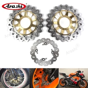 Disco de rotor de freno delantero trasero Arashi para Honda CBR1000RR 2008-2016 CBR 1000 RR - Imagen 1 de 13