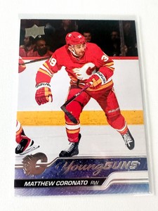 2023-24 Upper Deck Young Guns Series 1 Matthew Coronato #201 Calgary Flames