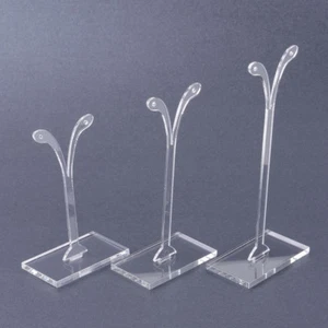 30 Plastic Earring Display Rack Stands Holder Jewelry Display Tree 3.1~4.7 Inch - Picture 1 of 3