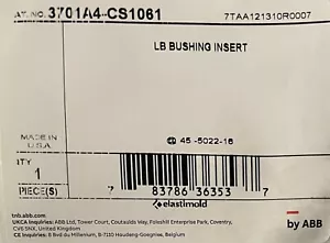 3701A4 THOMAS & BETTS ELASTIMOLD CS1061 Loadbreak Bushing Insert - Picture 1 of 8
