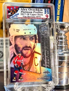 Alex Ovechkin 2017-18 Upper Deck #PP-1 TH Platinum Profiles LEGEND HHA 9 - Picture 1 of 4