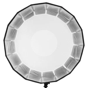 Selens Softbox Φ65cm Umbrella Folding Beauty Dish Black/Silver Bowens Mount Kit - Picture 1 of 11