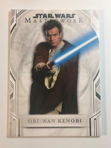 2018 Topps Star Wars Masterwork #5 Obi-Wan Kenobi - base card
