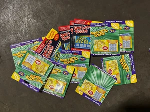 12 Prank Gag Fake Joke Lottery Lotto Ticket Scratch Off Card NEW - Picture 1 of 1