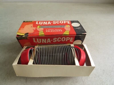VINTAGE LUNA SCOPE WILKENING LUNA SCOPE SECRET POCKET TELESCOPE SLINKY W/ BOX - Image 1 of 4