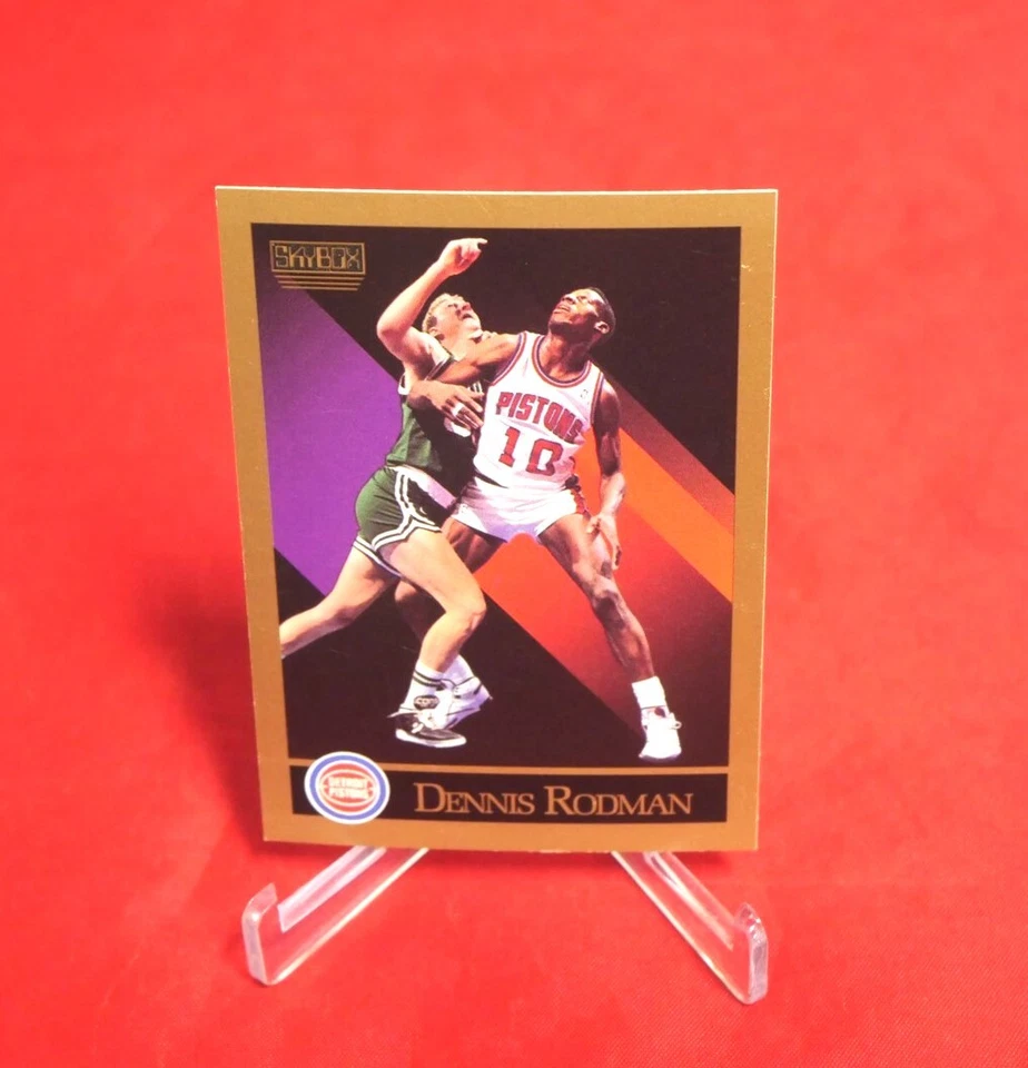Tarjeta de baloncesto Dennis Rodman Skybox 1990 #91 Foto 1 de 1