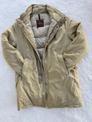 Moncler Mujer Abrigo Puffer Parka Chaqueta Beige Talla 2 EE. UU. M De Colección Foto 1 de 4
