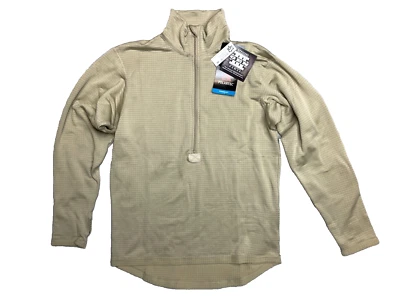 USGI Army Military Gen 3 ECWCS THERMAL Midweight L2 Grid Fleece Shirt Small NWT - Image 1 of 4